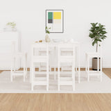 7 Piece Bar Set Solid Wood Pine