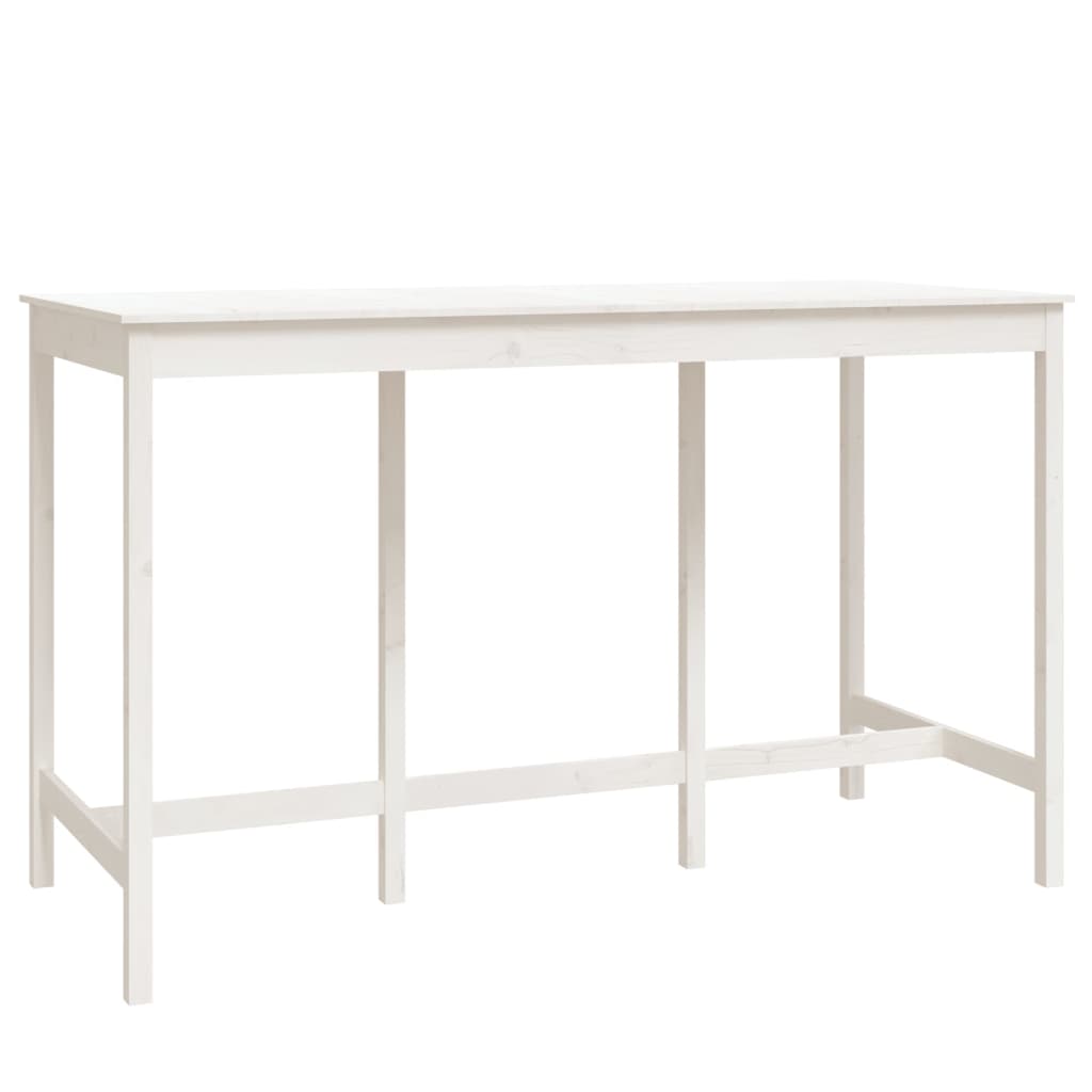 9 Piece Bar Set Solid Wood Pine