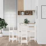 5 Piece Bar Set Solid Wood Pine
