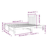 Pull-Out Day Bed Without Mattress 2X(90X190) Cm