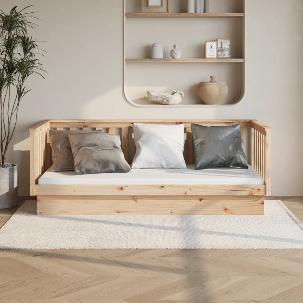Day Bed Without Mattress Solid Wood Pine