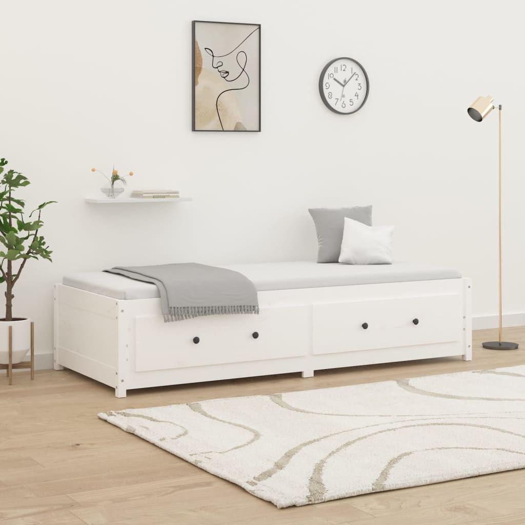 Day Bed Without Mattress Single Single Solid Wood Pine