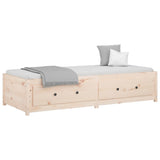 Day Bed Without Mattress Single Single Solid Wood Pine