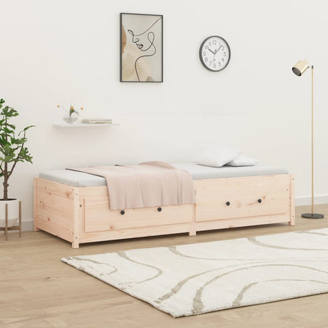 Day Bed Without Mattress Single Single Solid Wood Pine