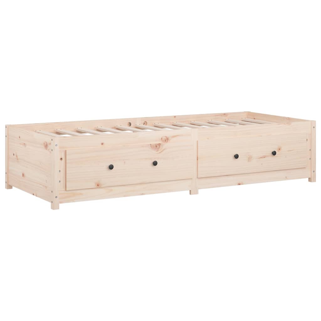 Day Bed Without Mattress Single Single Solid Wood Pine