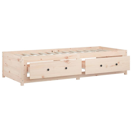 Day Bed Without Mattress Single Single Solid Wood Pine