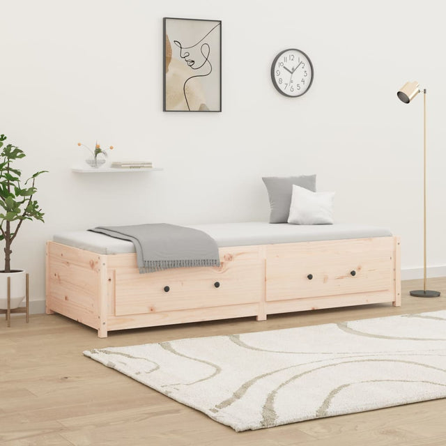 Day Bed Without Mattress Single Single Solid Wood Pine