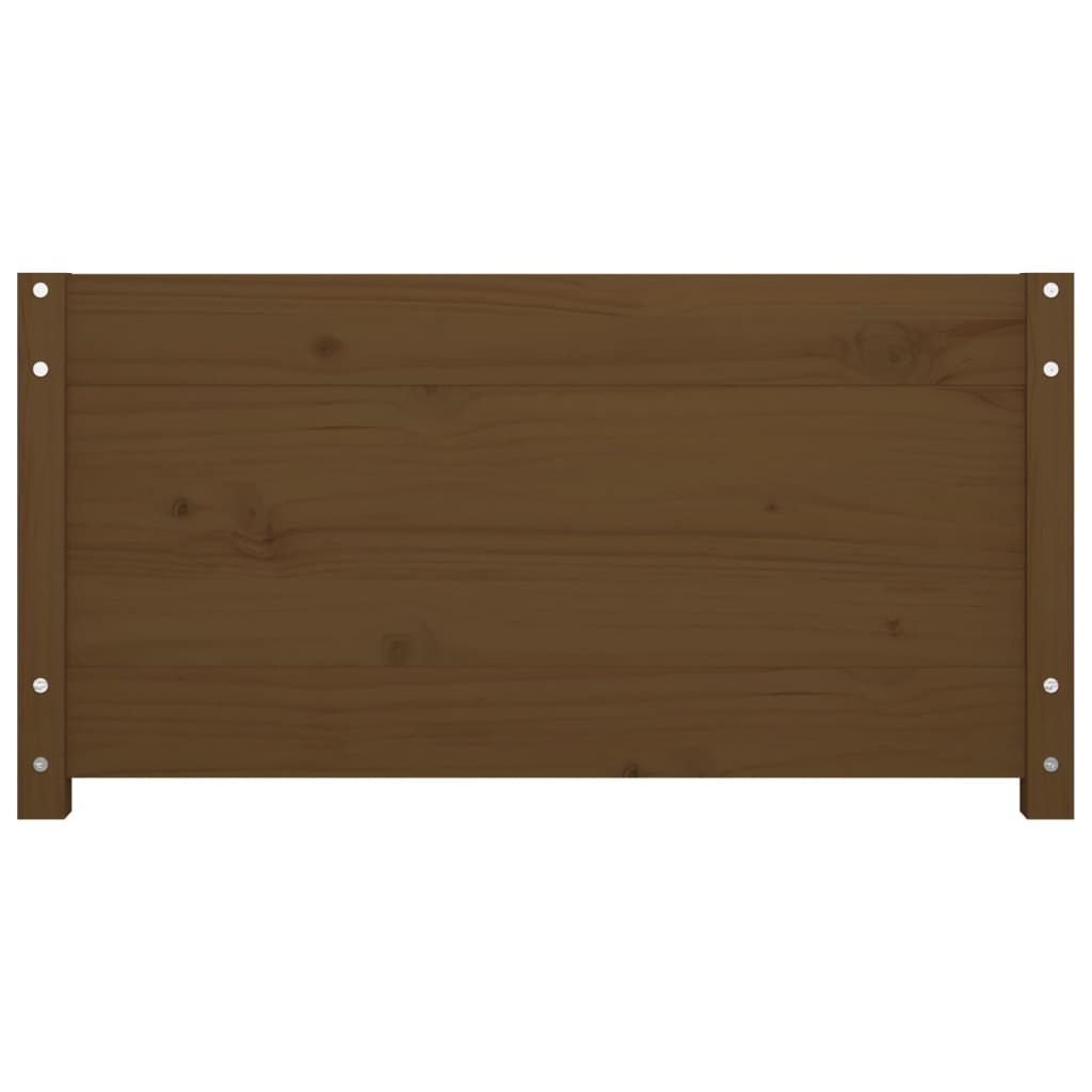 Day Bed without Mattress Honey Brown 90x190 cm Single  Solid Wood Pine