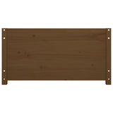 Day Bed without Mattress Honey Brown 90x190 cm Single  Solid Wood Pine