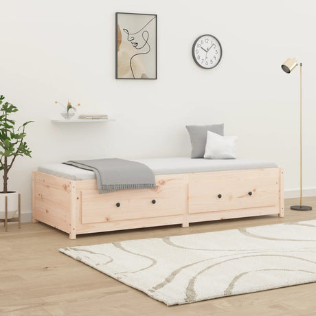 Day Bed Without Mattress Single Single Solid Wood Pine