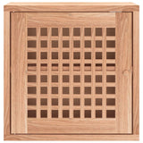 Wall Cabinet 42X18X42 Cm Solid Wood Walnut