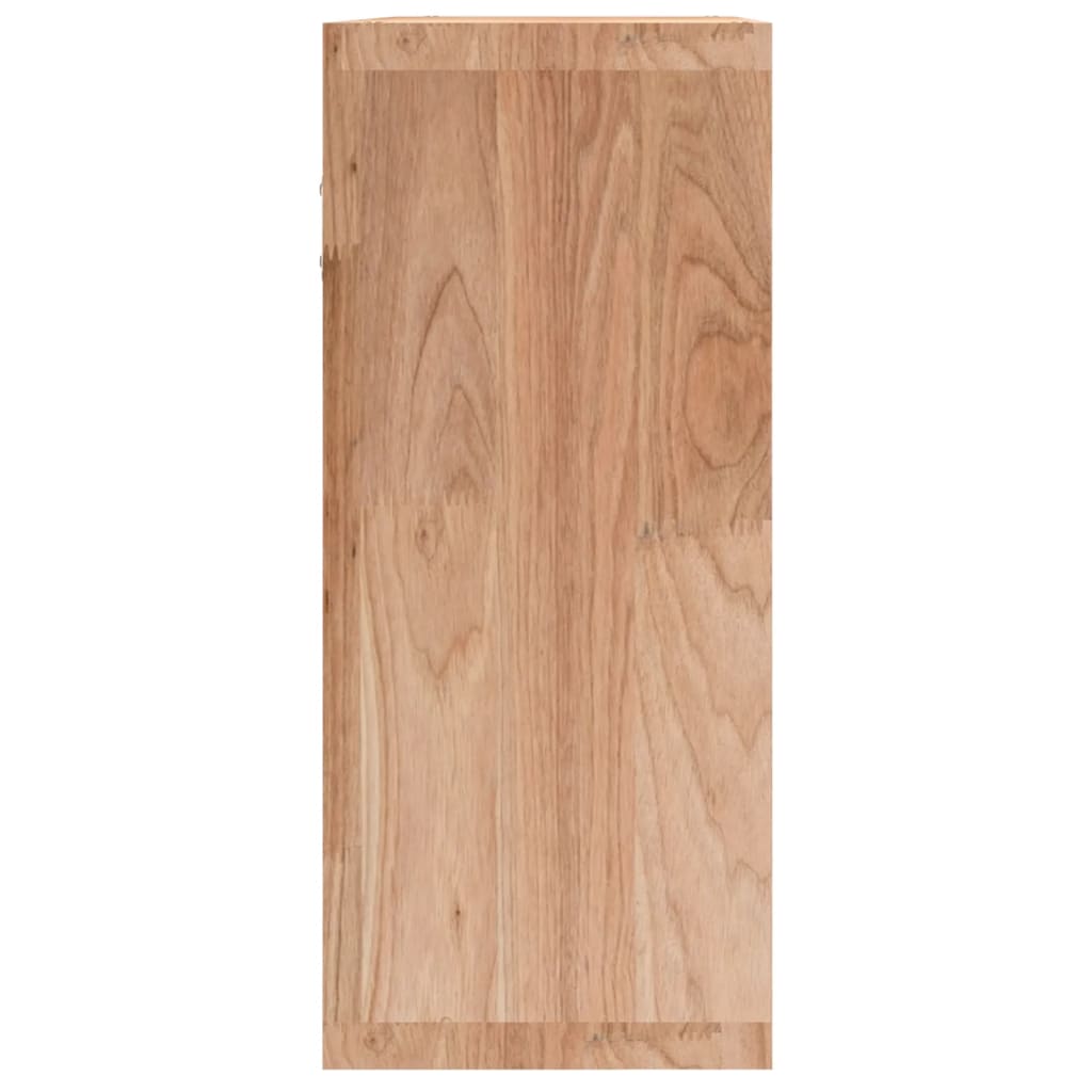 Wall Cabinet 42X18X42 Cm Solid Wood Walnut