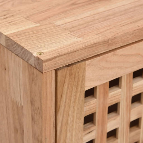 Wall Cabinet 42X18X42 Cm Solid Wood Walnut