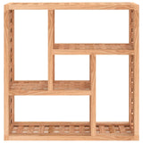 Wall Shelf 49X15X49 Cm Solid Wood Walnut