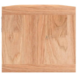 Wall Shelf With Baskets 62X18X16 Cm Solid Wood Walnut