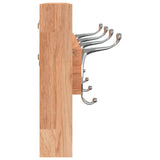 Wall Hanger 42X8.5X14 Cm Solid Wood Walnut