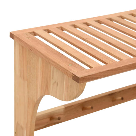 Towel Rack 60X30X35 Cm Solid Wood Walnut