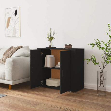 Sideboard 80X33X70 Cm Engineered Wood