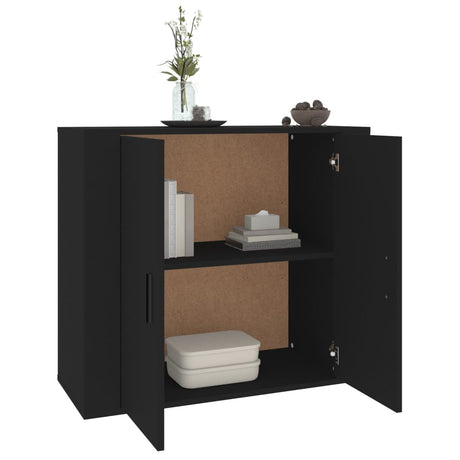 Sideboard 80X33X70 Cm Engineered Wood
