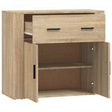 Sideboard 80X33X70 Cm Engineered Wood