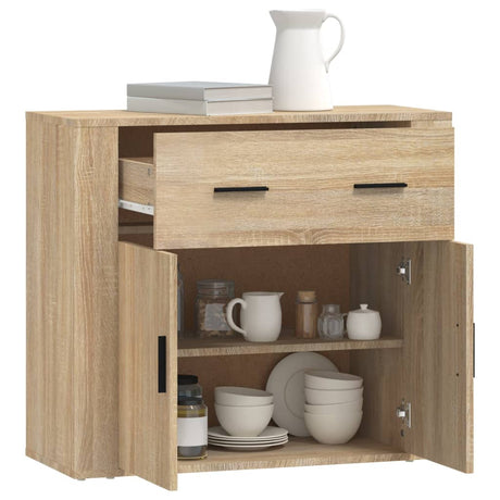 Sideboard 80X33X70 Cm Engineered Wood