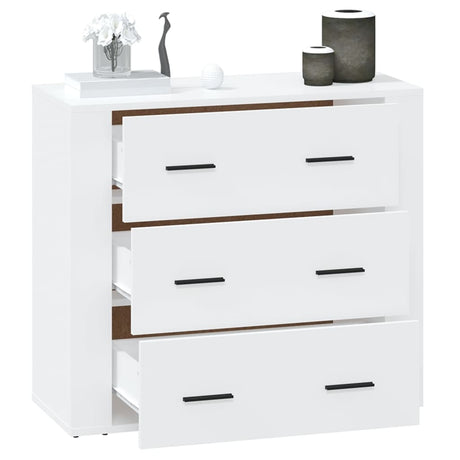 Sideboard 80X33X70 Cm Engineered Wood