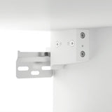 Wall Cabinet White 80X33X80 Cm Engineered Wood