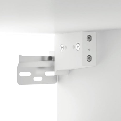 Wall Cabinet White 80X33X80 Cm Engineered Wood