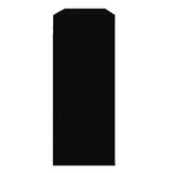 Wall Cabinet Black 80X33X80 Cm Engineered Wood