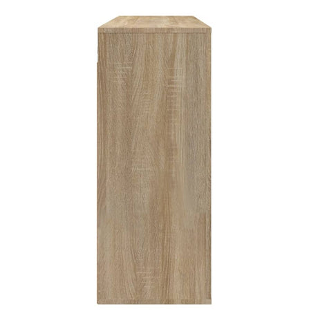 Wall Cabinet Sonoma Oak 80X33X80 Cm Engineered Wood