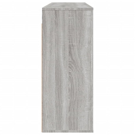 Wall Cabinet Grey Sonoma 80X33X80 Cm Engineered Wood