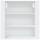 Wall Cabinet 80X33X80 Cm Engineered Wood