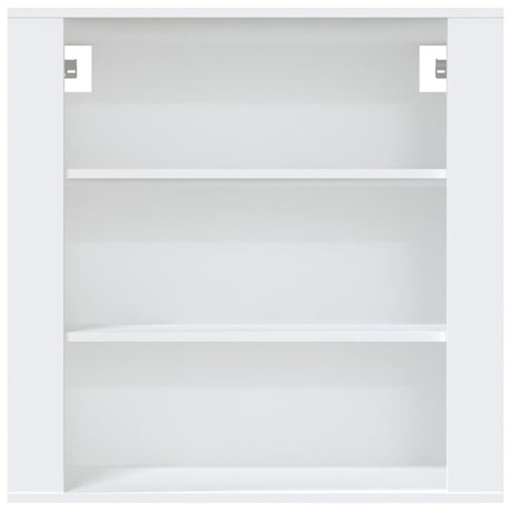 Wall Cabinet 80X33X80 Cm Engineered Wood