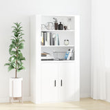 Wall Cabinet 80X33X80 Cm Engineered Wood