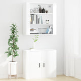 Wall Cabinet 80X33X80 Cm Engineered Wood