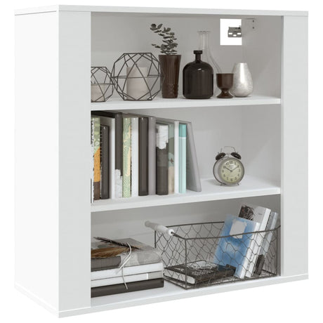 Wall Cabinet 80X33X80 Cm Engineered Wood