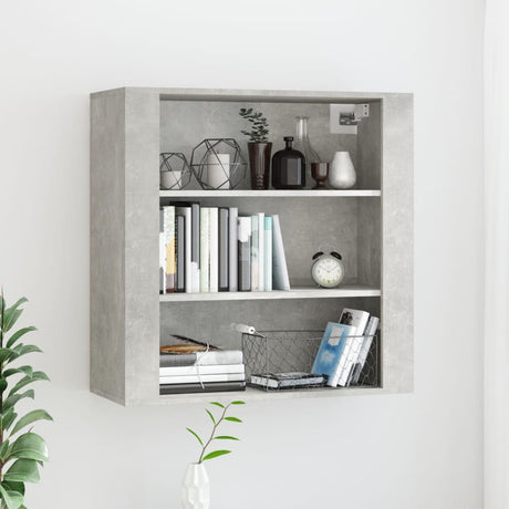 Wall Cabinet 80X33X80 Cm Engineered Wood