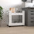 Desk Trolley 60X45X60 Cm Engineered Wood