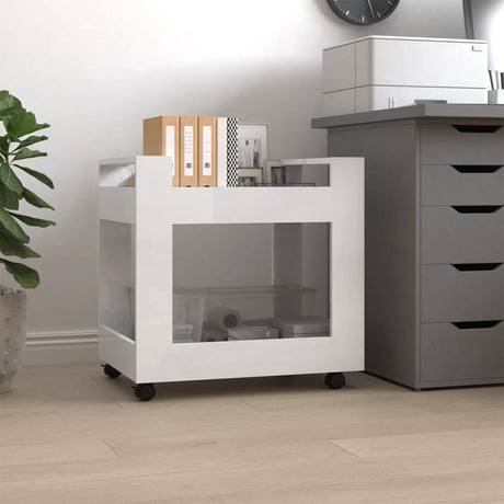 Desk Trolley 60X45X60 Cm Engineered Wood