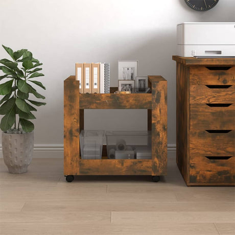 Desk Trolley 60X45X60 Cm Engineered Wood