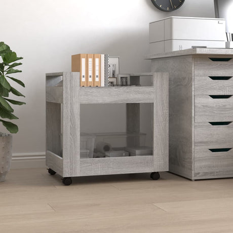 Desk Trolley 60X45X60 Cm Engineered Wood