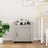 Desk Trolley 60X45X60 Cm Engineered Wood