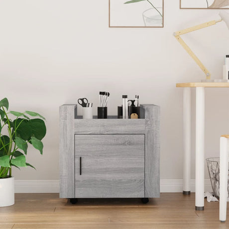 Desk Trolley 60X45X60 Cm Engineered Wood
