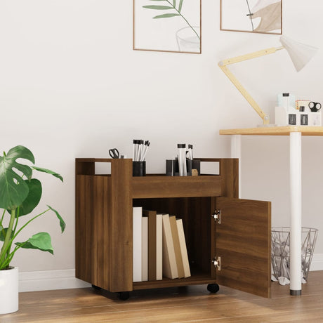 Desk Trolley 60X45X60 Cm Engineered Wood