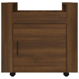 Desk Trolley 60X45X60 Cm Engineered Wood