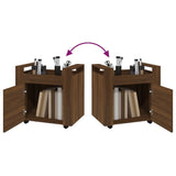 Desk Trolley 60X45X60 Cm Engineered Wood