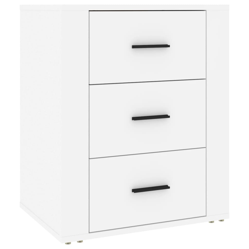 Bedside Cabinet 50X36X60 Cm Engineered Wood