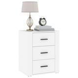 Bedside Cabinet 50X36X60 Cm Engineered Wood