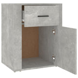 Bedside Cabinet 50X36X60 Cm Engineered Wood
