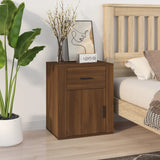 Bedside Cabinet 50X36X60 Cm Engineered Wood
